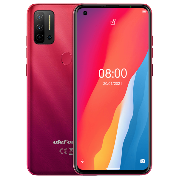 UleFone Note 11P Smartphone Android 11, 8GB, 128GB, Dual-SIM, Face-ID Black
