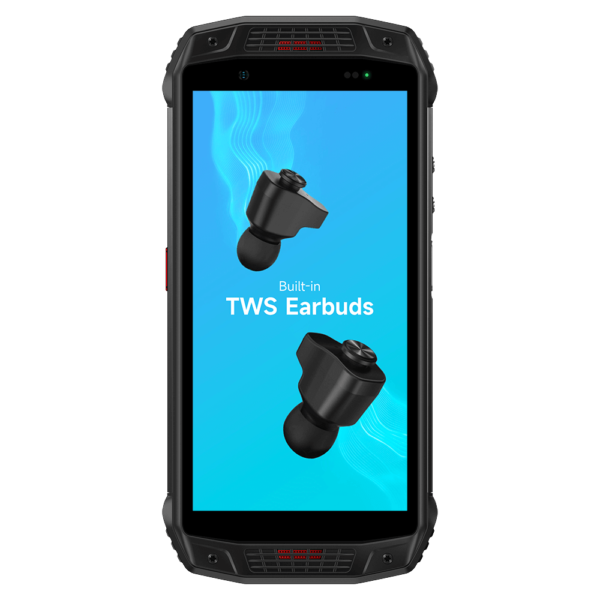 UleFone Armor 15 Rugged Phone, Built-in Earbuds