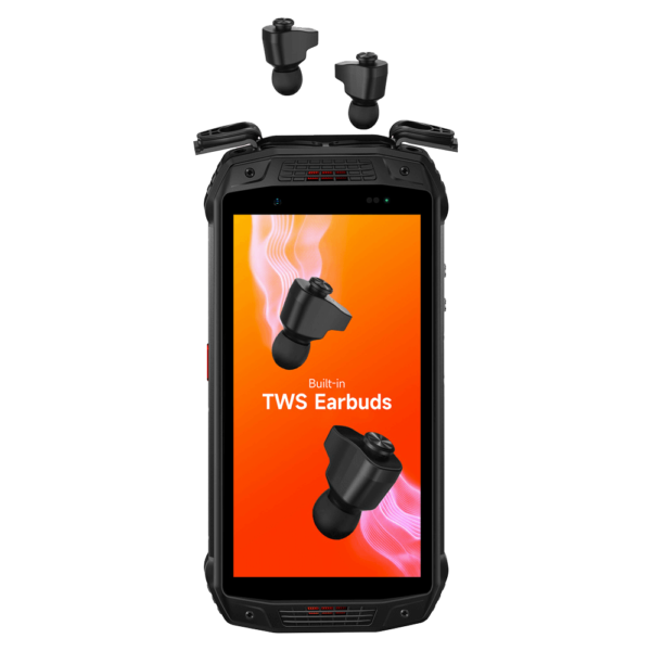 UleFone Armor 15 Rugged Phone, Built-in Earbuds