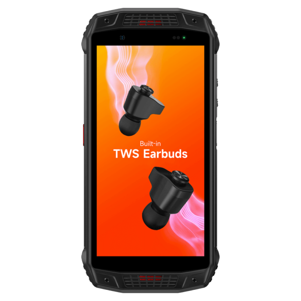 UleFone Armor 15 Rugged Phone, Built-in Earbuds